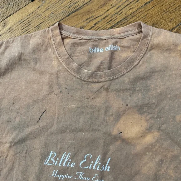Billie Eilish Graphic distressed shirt - Picture 3 of 7